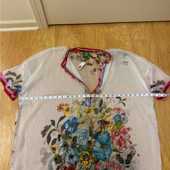 GUL Floral Flowy Over Shirt - Picture 3 of 5